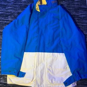 Vintage Nautica Yacht Club Reversible Jacket XL
